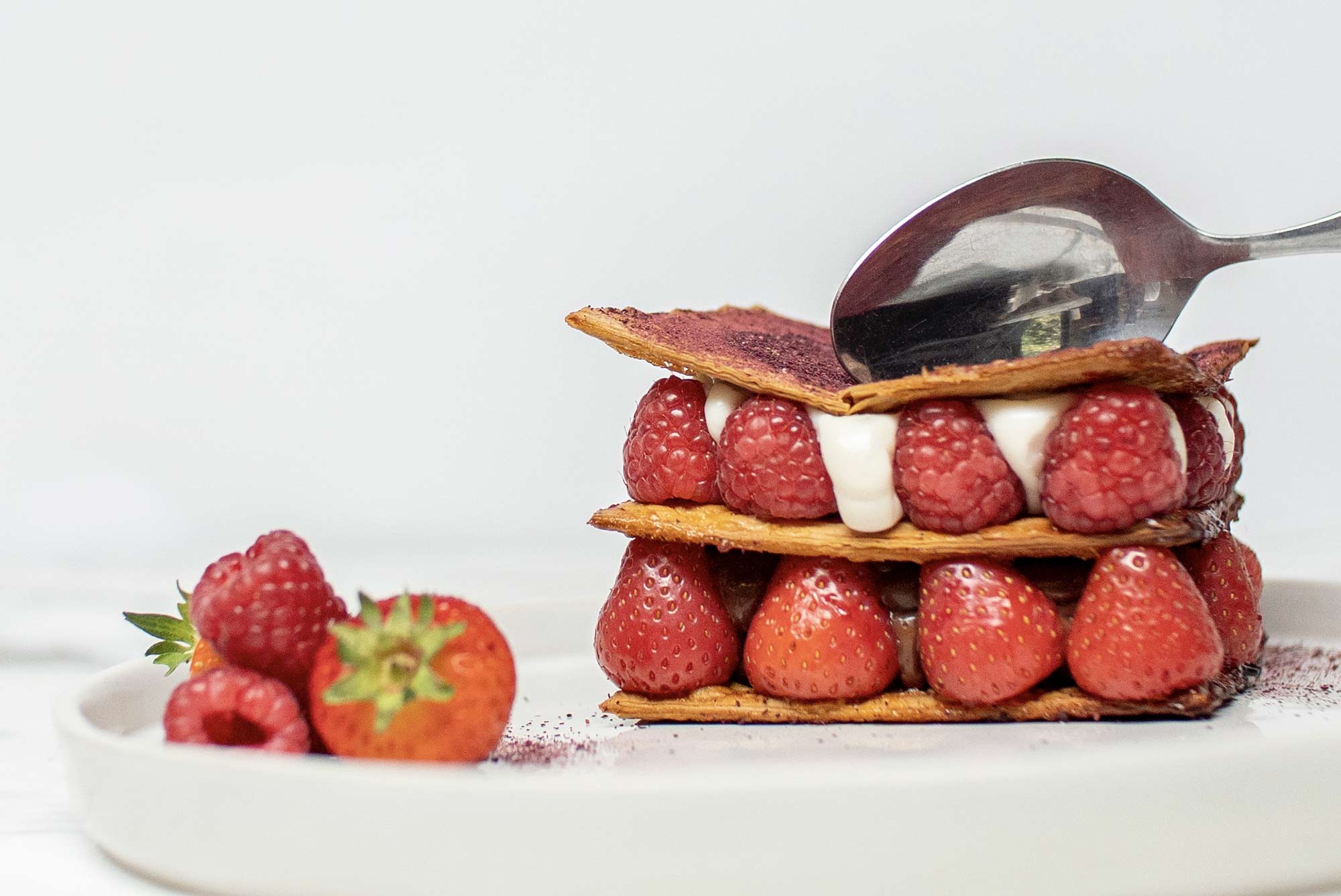English Berry Mille Feuille
