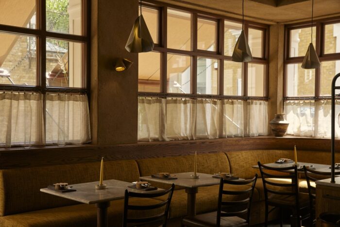 Plates restaurant dining area